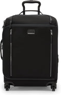 TUMI - Voyageur Leger 4 Wheeled Luggage - Women's Lightweight and Spacious, Sleek Silhouette, Durable Premium Suitcase - 21.8" Continental Expandable Carry-On, Black with Gunmetal Hardware