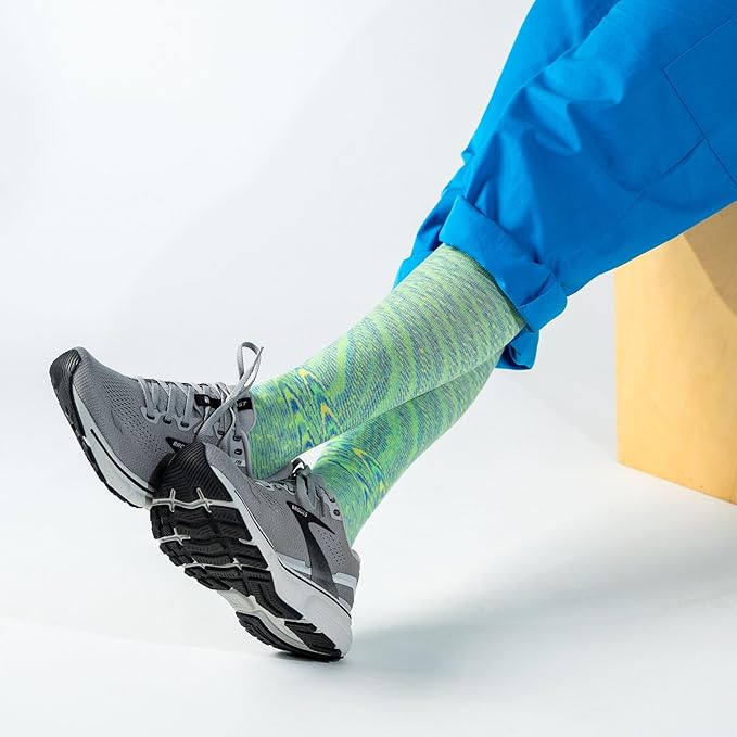 Medical Grade Compression Socks for Men & Women 15-20 mmHg by OrthoSleeve (Nebula, Small)
