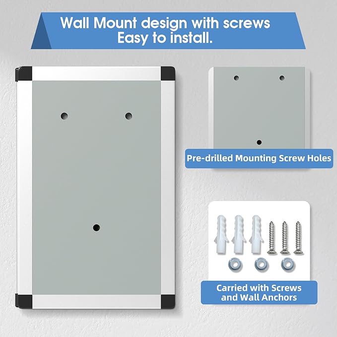 24 Slots Key Box Wall Mount with Code, Key Lock Box with Combination, Key Storage Box with Key Hooks & Tags & Lables, 8.45" x 2.55" x 13" (Black-Code Lock, 24 Keys)