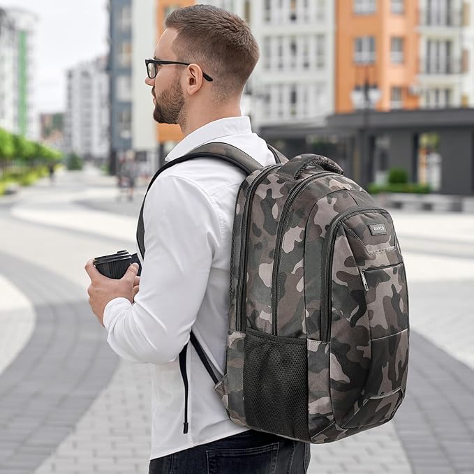 Backpack for Men Women, School Backpacks for Teen Boys, Business Anti Theft Sturdy Travel Laptop Backpack with USB Charging Port, Water Resistant 15.6 Inch Computer Bag Gift