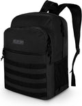 Wrangler Tradesman Backpack, Water Resistant Casual Daypack for Travel Work School, Unisex Laptop Backpack with Notebook Sleeve