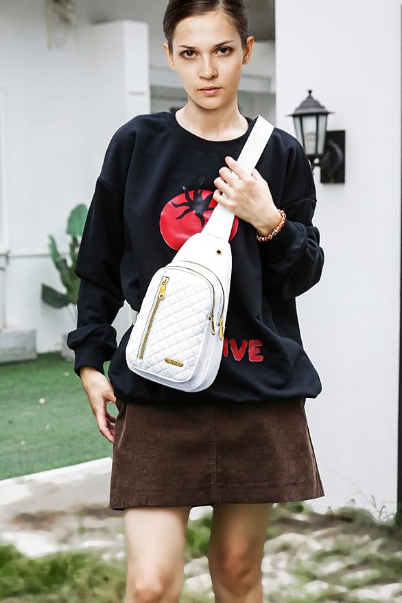 Small Sling Bag For Women Men Casual Crossbody Sling Backpack