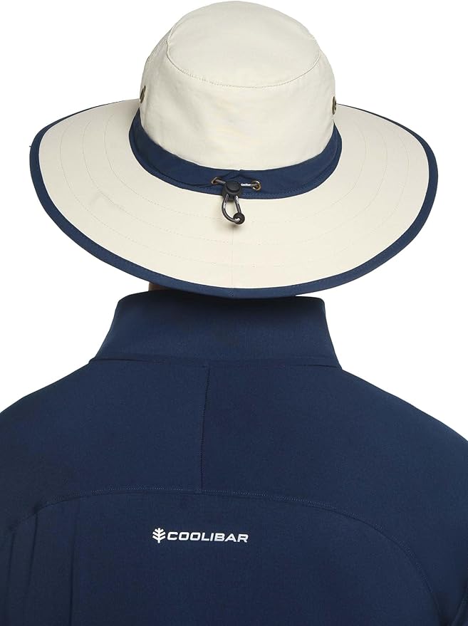 Coolibar UPF 50+ Men's Women's Matchplay Golf Hat - Sun Protective