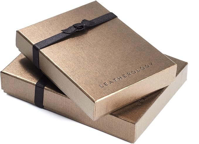 Leatherology Black Onyx Travel Zip Organizer Wallet, Passport Holder, RFID Available, Full Grain Leather