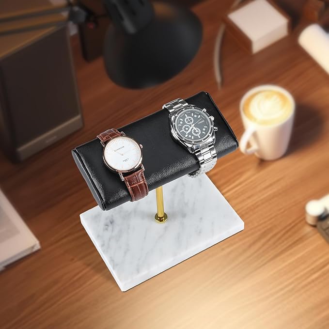 LYS&LYX Watch stand watch display stand watch holder watch Handcrafted watch holder (2--white/glod/black)