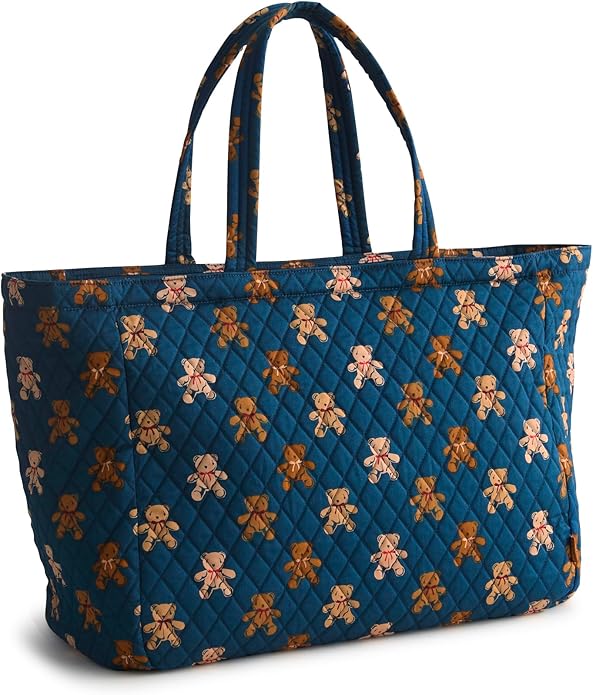 Premium Cotton Knollton Travel Tote Bag