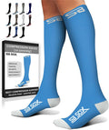 SB SOX Compression Socks for Men & Women (20-30 mmHg) - Best Support Stockings for Travel, Medical, and Sports - Perfect for Everyday Wear