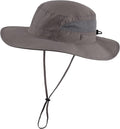 Connectyle Women's UPF 50+ Sun Hat UV Protection Wide Brim Bucket Hat Summer Beach Hats Fishing Hiking Outdoor Safari Hats
