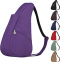 AmeriBag 17" Microfiber Crossbody Sling Healthy Back Bag