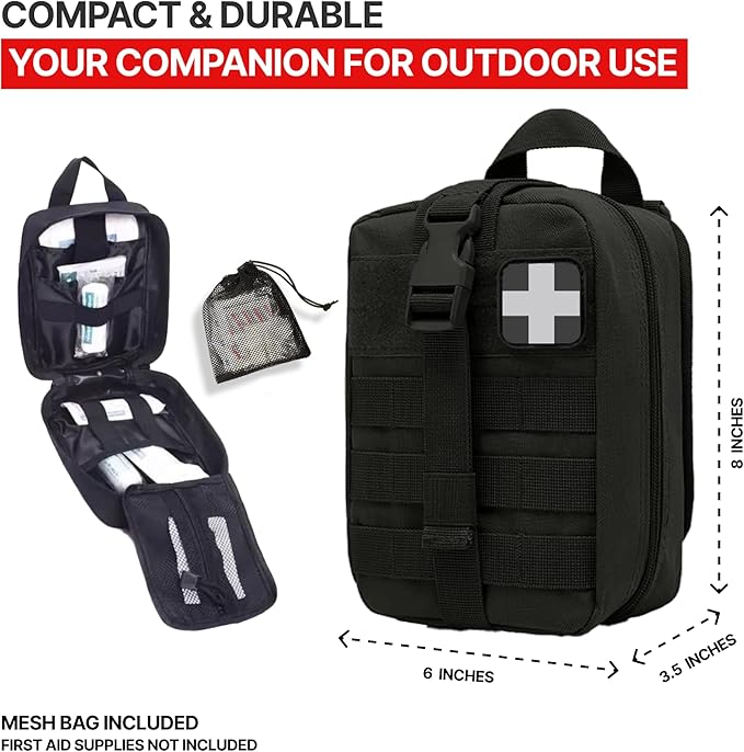 MOLLE Rip Away EMT First Aid IFAK Pouch Medical Empty Bag