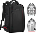 K&F Concept Camera Backpack for Photographers Large Waterproof Photography Camera Bag with Laptop/Tripod Compartment for Men Women Black Red
