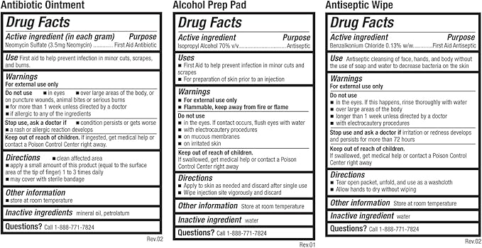 Be Smart Get Prepared 85 Piece First Aid Kit: Clean, Treat, Protect Minor Cuts, Scrapes. Home, Office, Car, School, Business, Travel, Emergency, Survival, Hunting, Outdoor, Camping & Sports, FSA HSA