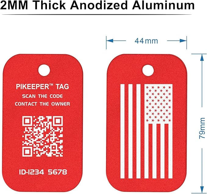 Smart Luggage Tags for Suitcases - Waterproof QR Code Bag Tags with Location Notification When Scanned, Self-Modifiable Info, Durable & Personalized Backpack Travel ID Tags