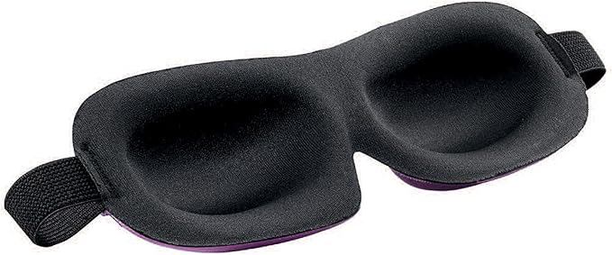 Bucky 40 Blinks No Pressure Printed Eye Mask for Travel & Sleep, Leopard, One Size (Pack of 2)