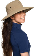 Coolibar UPF 50+ Men's Women's Matchplay Golf Hat - Sun Protective