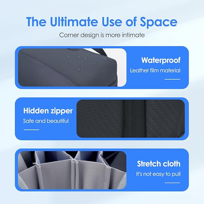 LENTION Electronics Organizer Bag Cable Tech Pouch for Electronic Accessories, Cable Organizer, Scratch-Resistant, Shock Proof, Padded Bag for AirPods, Charger Power Bank, Phone, Cord