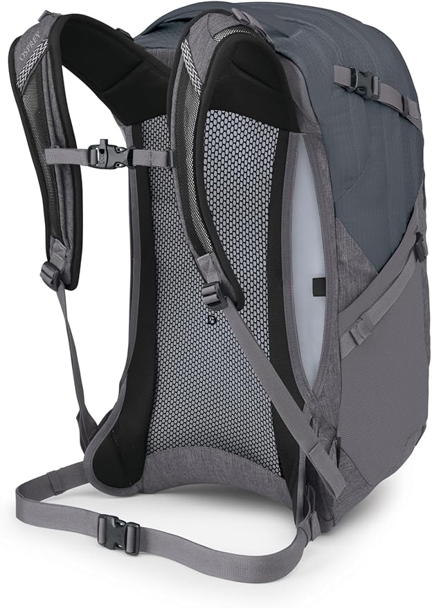 Osprey Tropos Laptop Backpack, Tungsten Soundwave/Grey Heather
