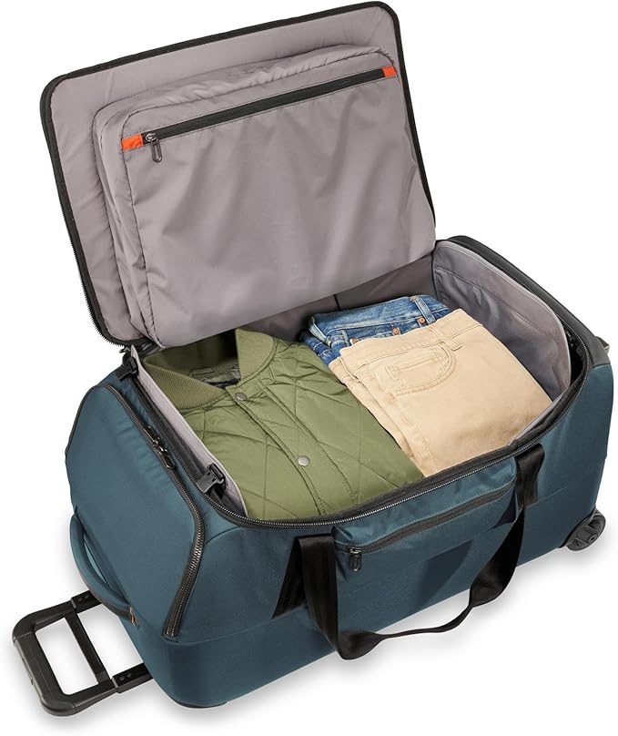 Briggs & Riley Travel Duffel Bag - Weekender & Overnight Luggage for Women & Men, Softside Bag - ZDX Collection