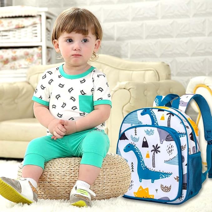 CCJPX Toddler Backpack for Boys Girls, Dinosaur Unicorn Cat Preschool Bookbag Kindergarten Cute School Bag