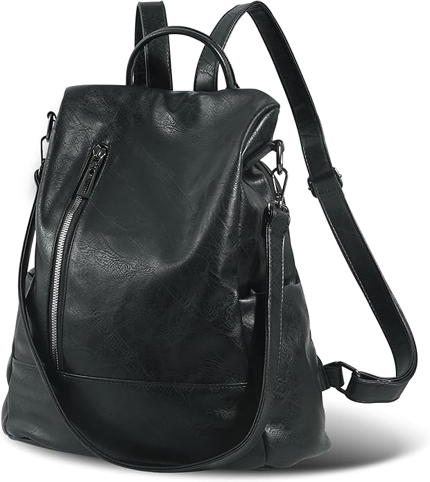 Women Backpack Purse PU Leather Anti-theft Casual Shoulder Bag Fashion Ladies Satchel Bags