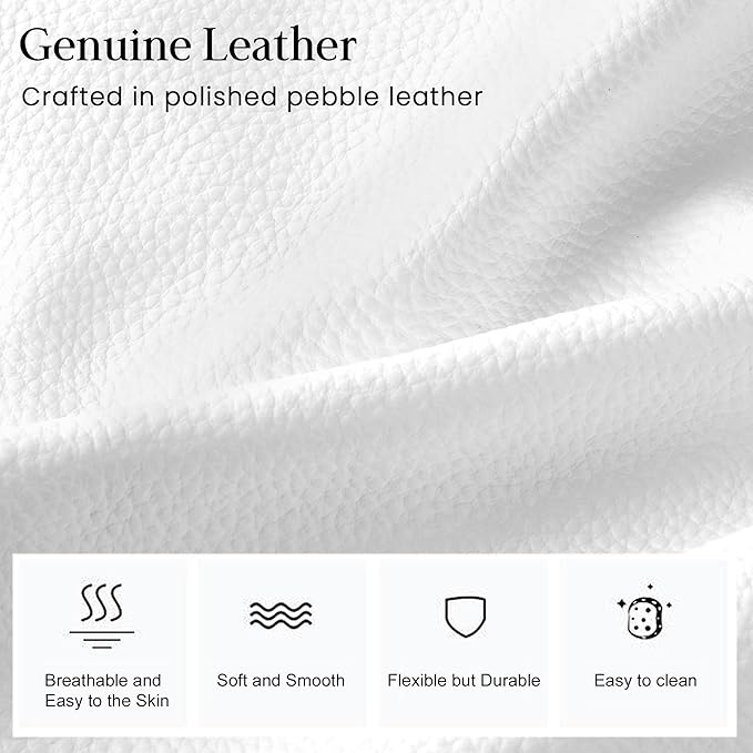 befen Genuine Leather Crossbody Bags for Women, Lightweight Medium Anti-Theft Shoulder Purse with Built in RFID Wallet