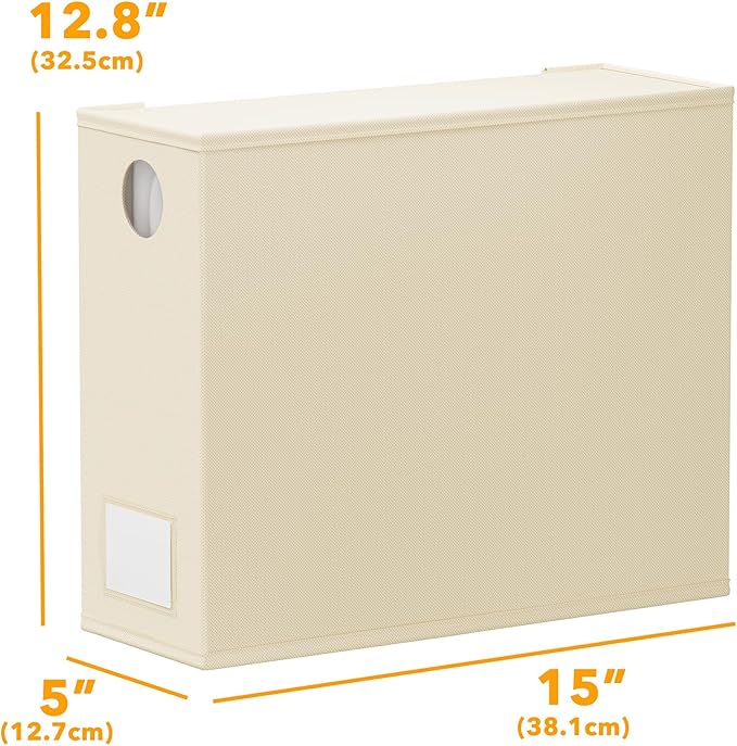 SpaceAid 3 Pack Bed Sheet Organizers and Storage, Foldable Linen Closet Organizer, Set Folder Keeper With Window XL (Queen & King Size) Bedding Container (Beige)