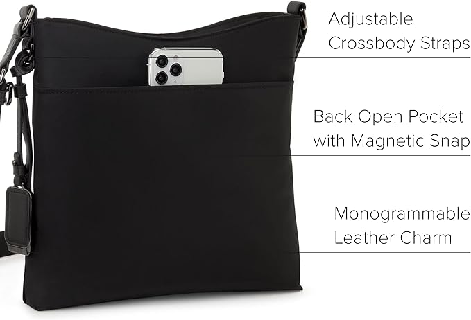 TUMI - Voyageur Tyler Crossbody - Nylon Crossbody Bag - Business, Travel Bag - Stain, Water-Resistant - Stylish Purse