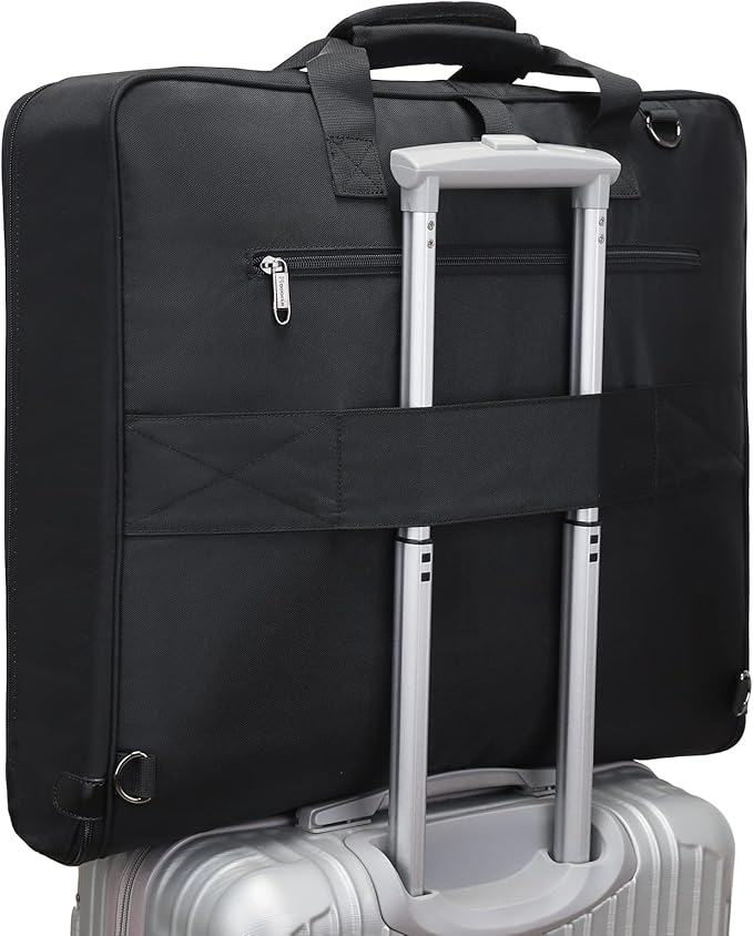 Modoker Suit Luggage Garment Bag with Shoulder Strap, Suit Carry on Bag Hanging Suitcase Garment Bags for Men Women Business Travel