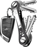 EM Premium Products Compact Key Holder - Pocket Key Organizer - 14 Keys Key Bar