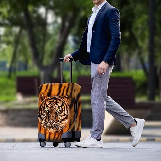 Tiger Travel Luggage Covers 26-29 Inch Spandex Suitcase Protectors