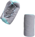 Shoes Laundry Bag Keep Shoes Clean, 2 Pcs Set - Shoe Wash Bag for Washing Machine, 360° Wrap Shoe Washing Bag for Sneakers, Boots & Delicate Footwear, Reusable Shoe Cleaning Bag (Grey)