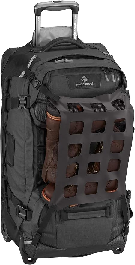eagle creek Expanse ORV 2-Wheel 30" Trunk – Wheeled Duffel Bag for Travel & Adventure – Durable, Weather-Resistant Fabric – Heavy-Duty Handles – Wet & Dry Compartment – Black