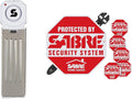 SABRE 120 dB Wedge Door Stop Security Alarm, Extremely Loud Wireless Siren Audible Up to 1,500 Ft., Non-Skid Pad, Compact Alarm Great for Home, Travel, Apartment or Dorm