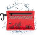 RHINO RESCUE Small First Aid Kit Ultralight Waterproof Medical Kit for Hiking, Backpacking, Cycling, Travel, Vehicles, 114pc
