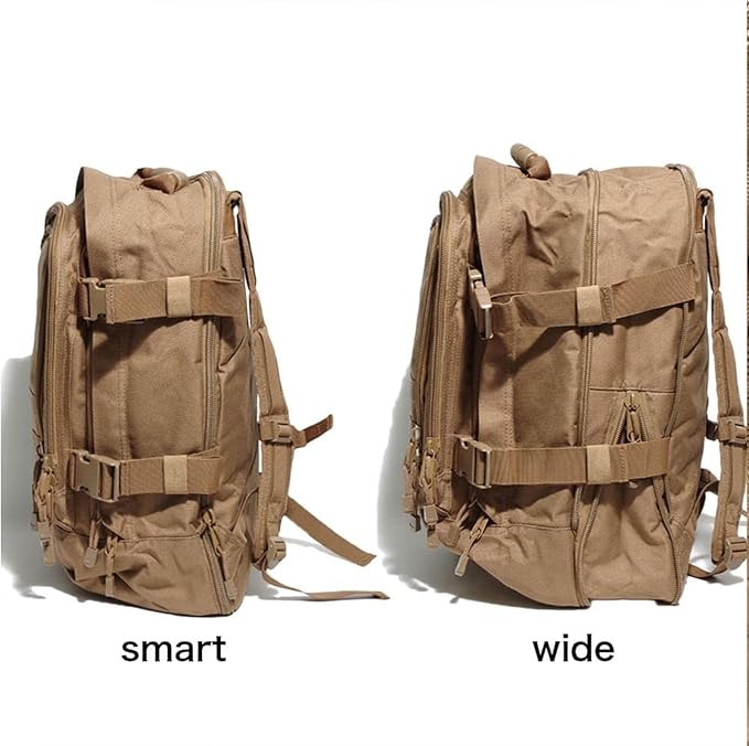 Tactical Backpack Military Backpacks for Men Army Expandable 3 Day Assault Pack Molle Backpacks Bug Out Bag for Camping Hiking Rucksack Fishing