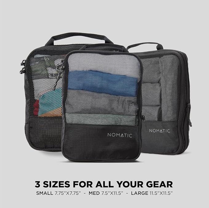Packing Cubes with Compression - Found & Lost by NOMATIC