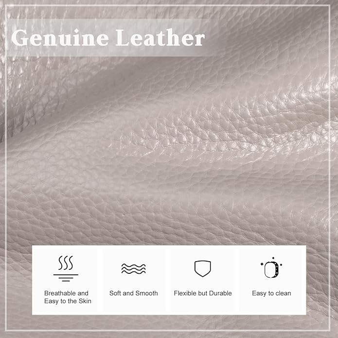 befen Genuine Leather Small Crossbody Bags for Women, Multi Pocket Cell Phone Crossbody Purse with RFID Blocking Card Slots