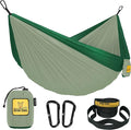 Wise Owl Outfitters Camping Hammock – 500lbs Portable Hammock with Tree Straps - Travel, Backpacking, Hiking, Outdoors Camping Gear - Single or Double