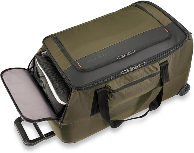 Briggs & Riley Travel Duffel Bag - Weekender & Overnight Luggage for Women & Men, Softside Bag - ZDX Collection