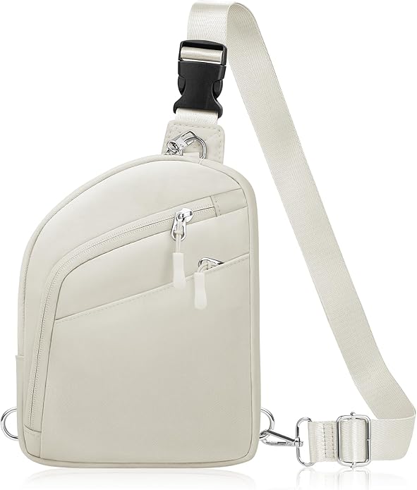 TOPEAST Anti Theft Crossbody Bag for Women Men, Small Sling Bag Crossbody Bags for Women Travel Sport Hiking Workout