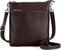 befen Genuine Leather Small Crossbody Purses for Women Travel Cross Body Bags Lightweight with Adjustable Shoulder Strap