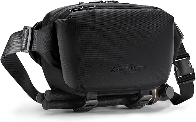K&F Concept 2 in 1 Sling Bag Everyday Shoulder Bag & Multifunction Photography Crossbody Camera DSLR Backpack Portable Bag