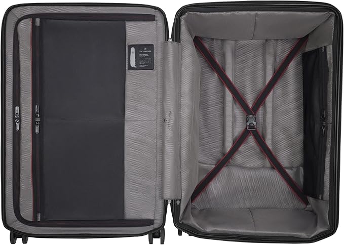 Victorinox Spectra 3.0 Expandable Large Case - Modern Hardside Luggage - Rolling Suitcase with Spinner Wheels - Holds Travel Accessories - 103 Liters, Black