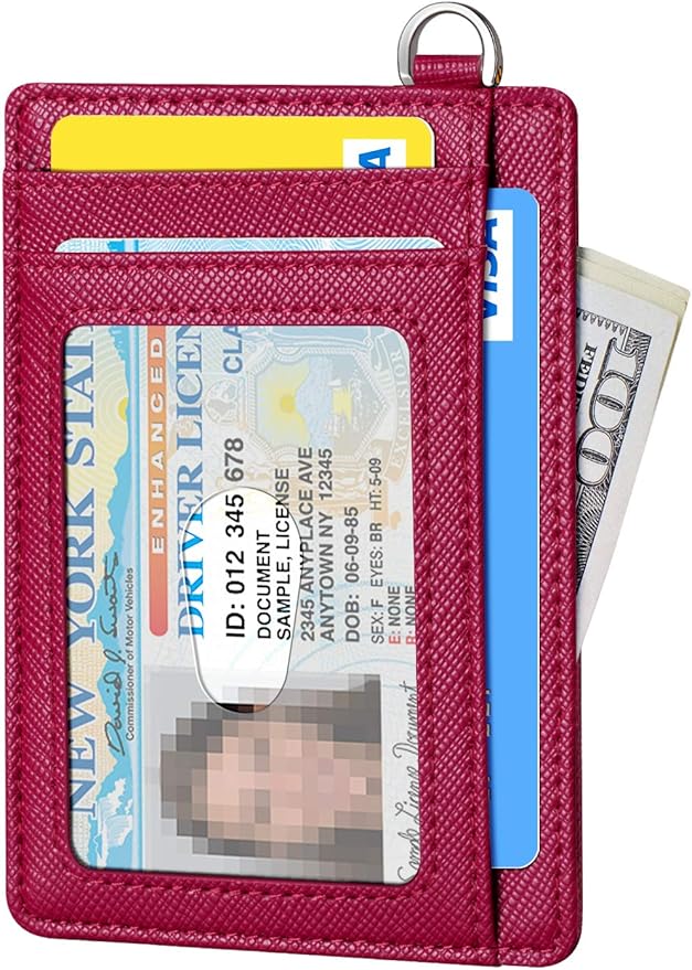 FurArt Slim Minimalist Wallet, Front Pocket Wallets, RFID Blocking, Credit Card Holder for Men & Women