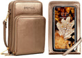Crossbody Cellphone Purse Women Touch Screen Bag RFID Blocking Wallet Handbag Shoulder Strap