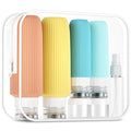 16 Pack Travel Bottles for Toiletries, Large 6oz Silicone Travel Containers jar for Toiletries, Leak Proof Refillable Liquid Shampoo And Conditioner Travel Essentials toiletry Bottles