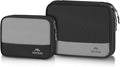 MATEIN Cord Organizer Travel Case 2 Pack, Water Resistant Tech Organizer Pouch for Small Electronic Accessories, Portable Electronics Case Carrying Bag for Cable, Changer, Earphone & Power Bank