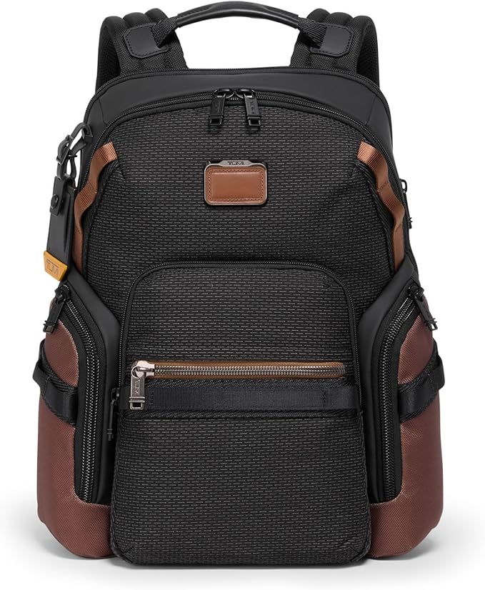TUMI - Alpha Bravo Navigation Backpack - Everyday Travel Backpack - Fits Up to 15" Laptop - 16.0" X 14.0" X 7.3" - Black Onyx