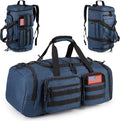 Tactical Gym Bag for Men，50L Large 3 in 1 Sports Duffle Bag with Shoes Compartment for Travel,Water Resistant Travel Backpack Weekender Overnight Bag with Wet Pocket for Women