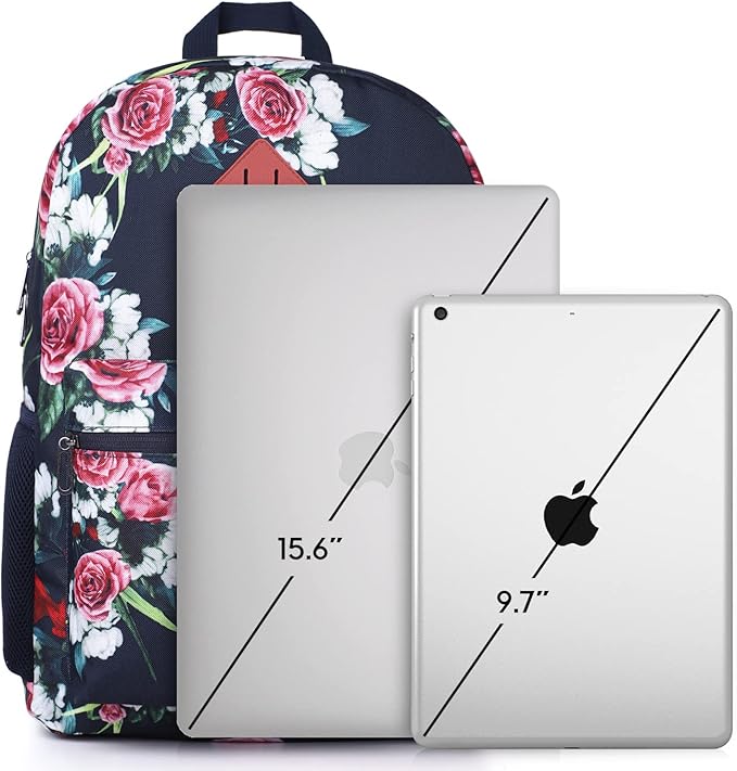 School Backpack,Casual Bookbag Women and Teen Girl Schoolbag with USB Port for High School College Office Work Travel
